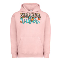Pigment Salmon teacher vibes Urban Hoodie - JahusDesignShop