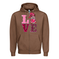 Chestnut love gnomies Zipper Hoodie - BarkalooDesign