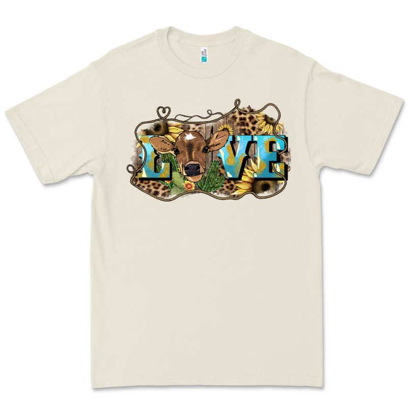 Love Baby Cow Premium Tee by HowdyJamesFarm | Teevron