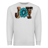Dove Grey joy with gemstone ado Premium Sweatshirt - AdoDesignShop