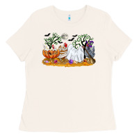Bone halloween chicken Ladies Tee - CowGirlArtShop