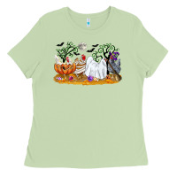 Matcha halloween chicken Ladies Tee - CowGirlArtShop