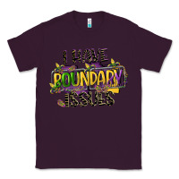 Plum i have boundary issues Classic Tee - CowGirlArtShop