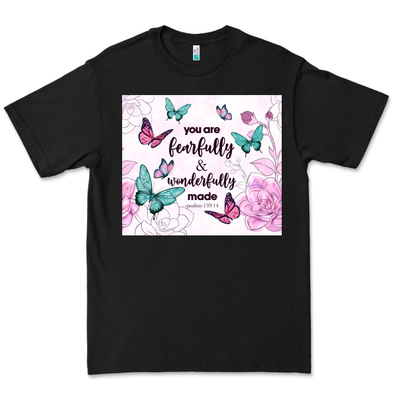 You Are Fearfully And Wonderfully Made Premium Tee by TumblerDesignByShophia | Teevron