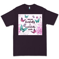 Plum you are fearfully and wonderfully made Premium Tee - TumblerDesignByShophia