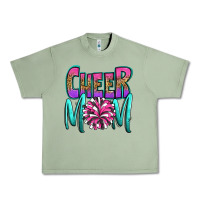 Oil Green cheer mom Urban Heavy Tee - OliviaCreatesArt