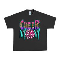 Pigment Black cheer mom Urban Heavy Tee - OliviaCreatesArt
