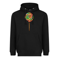 Black rainbow lollipop Heavyweight Hoodie - AdoDesignShop