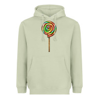 Matcha rainbow lollipop Heavyweight Hoodie - AdoDesignShop