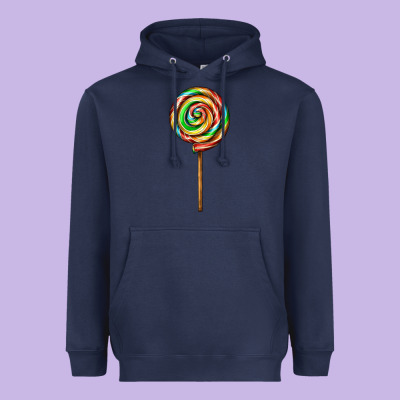 Rainbow Lollipop Heavyweight Hoodie Designed By Adodesignshop