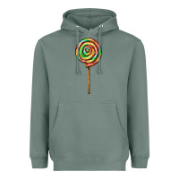 Sage rainbow lollipop Heavyweight Hoodie - AdoDesignShop