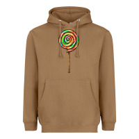 Toasted Coconut rainbow lollipop Heavyweight Hoodie - AdoDesignShop