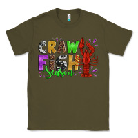 Army Green crawfish season mardi gras carnival Classic Tee - Jasminsmagicworld