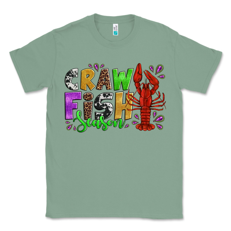 Crawfish Season Mardi Gras Carnival Classic Tee by Jasminsmagicworld | Teevron
