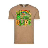 Vintage Coffee St. Patrick's Lucky little dude Vintage Tee - OliviaCreatesArt