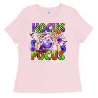 Bubblegum Pink hocus pocus Ladies Tee - CowGirlArtShop