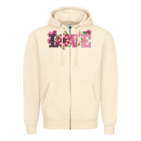 Sandshell walentine's day love sunflower Zipper Hoodie - BarkalooDesign