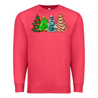 Cardinal Christmas tree cakes and Christmas trees  ado Premium Sweatshirt - AdoDesignShop