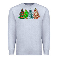 Christmas Tree Cakes And Christmas Trees  Ado Premium Sweatshirt | Teevron