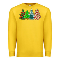 Lemon Christmas tree cakes and Christmas trees  ado Premium Sweatshirt - AdoDesignShop