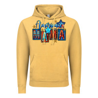 Vintage Mustard American mama Mother's Day Vintage Hoodie - FaDigitalArtStudio