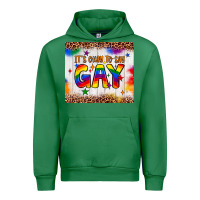Emerald it's okay to say gay tumbler Urban Hoodie - JahusDesignShop