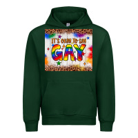 Forest Green it's okay to say gay tumbler Urban Hoodie - JahusDesignShop