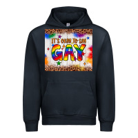 Navy it's okay to say gay tumbler Urban Hoodie - JahusDesignShop