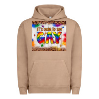 Pigment Burro it's okay to say gay tumbler Urban Hoodie - JahusDesignShop