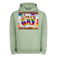 Pigment Oil Green it's okay to say gay tumbler Urban Hoodie - JahusDesignShop