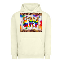 Pigment Pistachio it's okay to say gay tumbler Urban Hoodie - JahusDesignShop