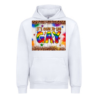 White it's okay to say gay tumbler Urban Hoodie - JahusDesignShop