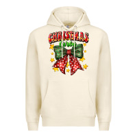 Tofu festive holiday bow design Premium Hoodie - CowhideDigitalArt
