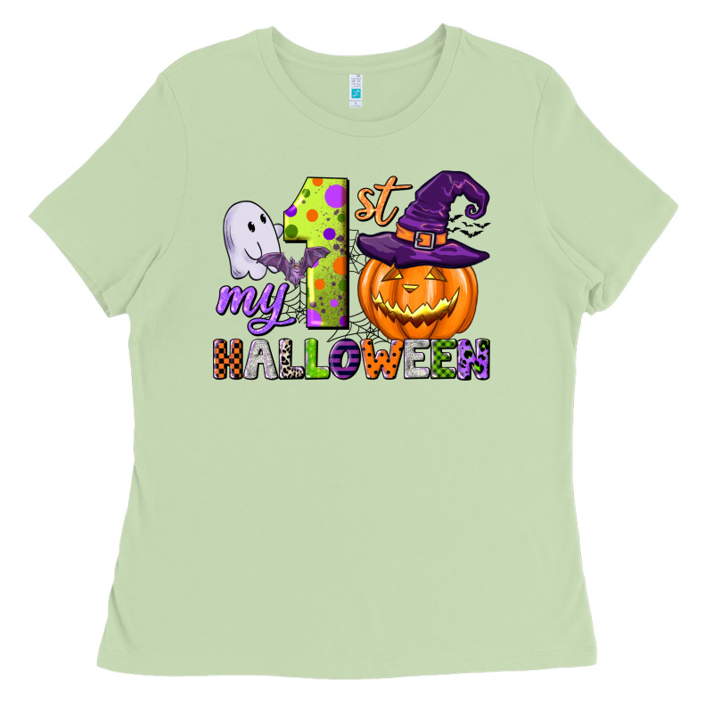 My First Halloween Ladies Tee by CowGirlArtShop | Teevron