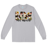 Moon Dust new mexico state cowhide serape cactus Long Sleeve Tee - RanaPortraitStore