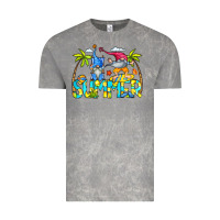 Cloud Rock Summer Gnomes Vintage Tee - CowCowDesign
