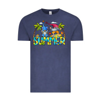 Vintage Denim Summer Gnomes Vintage Tee - CowCowDesign