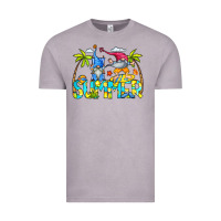 Vintage Zinc Summer Gnomes Vintage Tee - CowCowDesign
