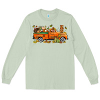 Matcha thanksgiving truck with gnome bbs Long Sleeve Tee - BundleAndBundleShop