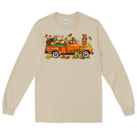 Mushroom thanksgiving truck with gnome bbs Long Sleeve Tee - BundleAndBundleShop