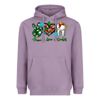 Lavender peace love dental for Christmas Heavyweight Hoodie - AdoDesignShop