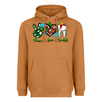 Meerkat peace love dental for Christmas Heavyweight Hoodie - AdoDesignShop