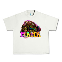 Pistachio football mama Urban Heavy Tee - OliviaCreatesArt