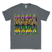 Charcoal Heather mama mardi gras Classic Tee - CowGirlArtShop