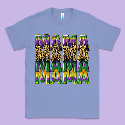 Mama Mardi Gras Classic Tee Designed By Cowgirlartshop