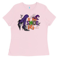Bubblegum Pink if the shoe fits Ladies Tee - CowGirlArtShop