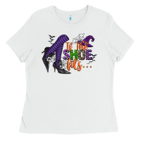 White if the shoe fits Ladies Tee - CowGirlArtShop