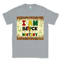 Heather Grey i am black history Classic Tee - Artiststas