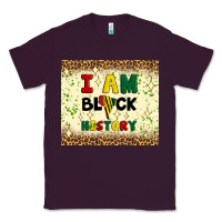 Plum i am black history Classic Tee - Artiststas