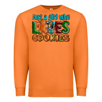Carrot just a girl who loves cookies Premium Sweatshirt - AdoDesignShop